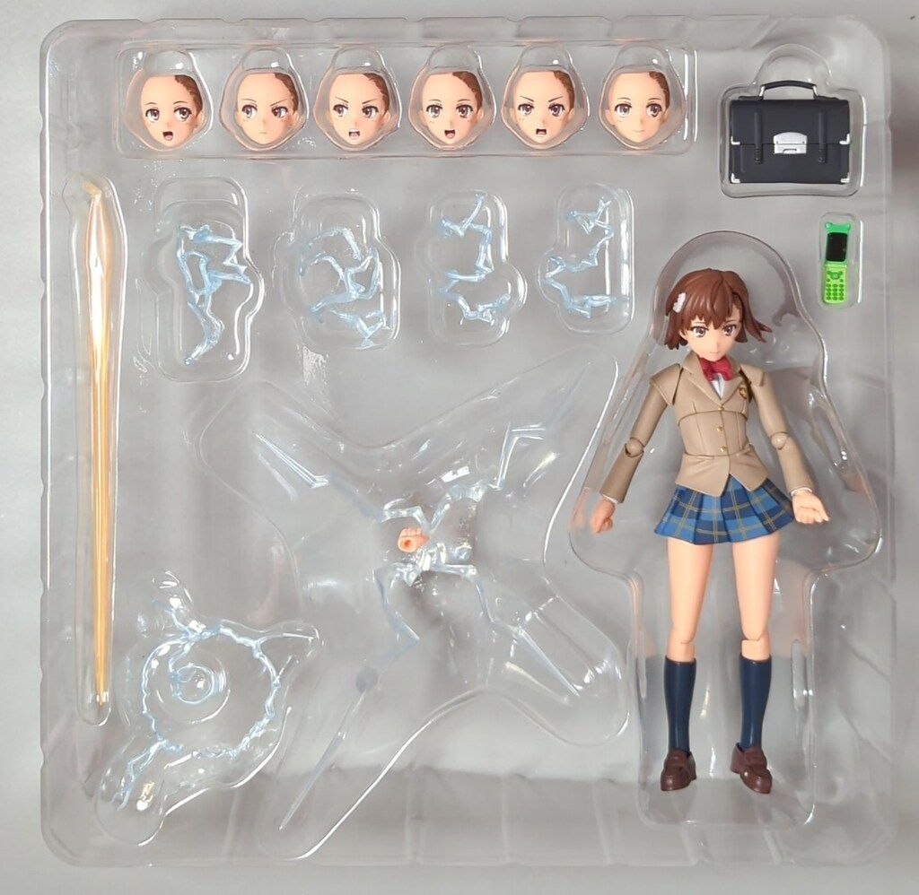 海洋堂 リボルテック アメイジング・ヤマグチ 御坂美琴 冬服Ver. 特典