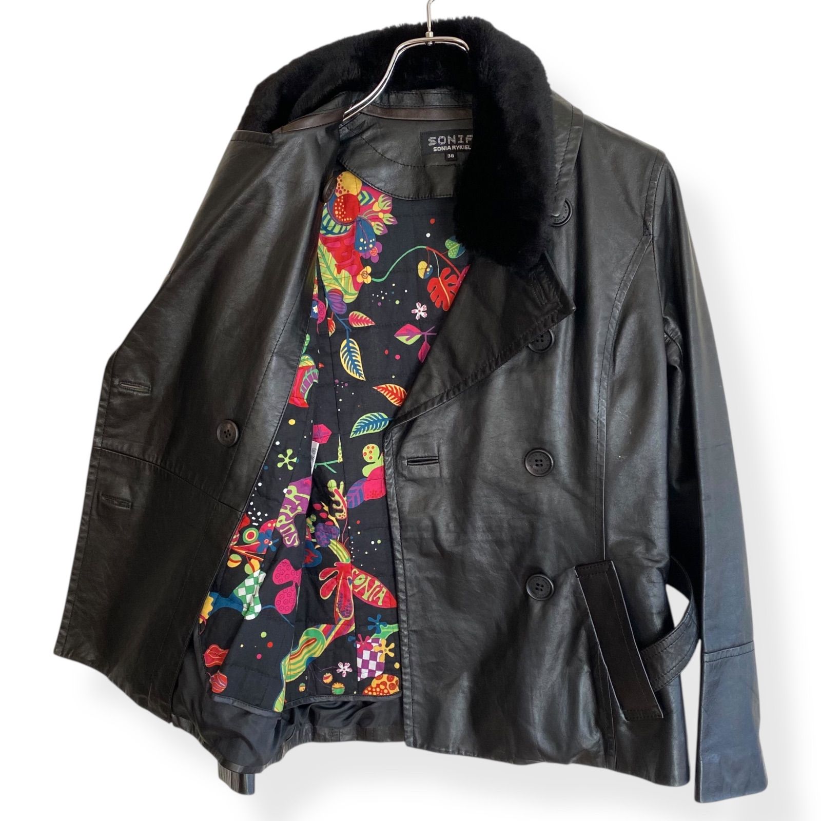 SONIA RYKIEL ソニアリキエル 中綿 ジャケット コート 38 M レディース 