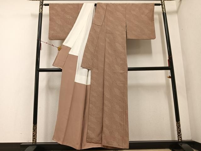 平和屋着物□江戸小紋 唐草吉祥文 正絹 逸品 AABF0039ph - メルカリ