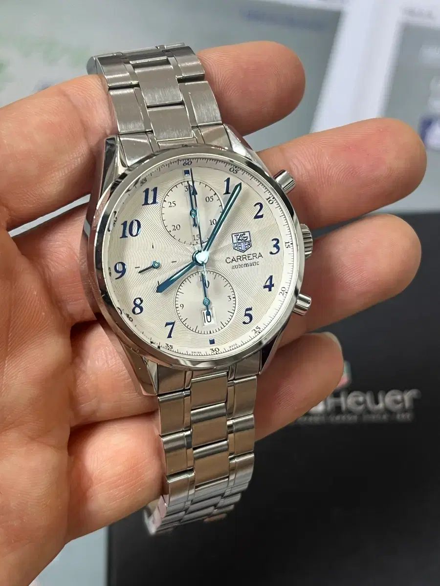 タグ ホイヤー カレラ ヘリテイジ 41 mm オートマティック クロノ