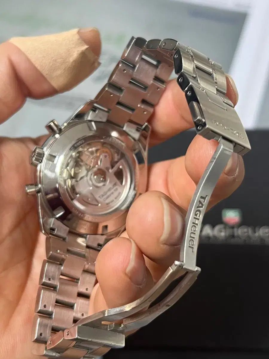 タグ ホイヤー カレラ ヘリテイジ 41 mm オートマティック クロノ