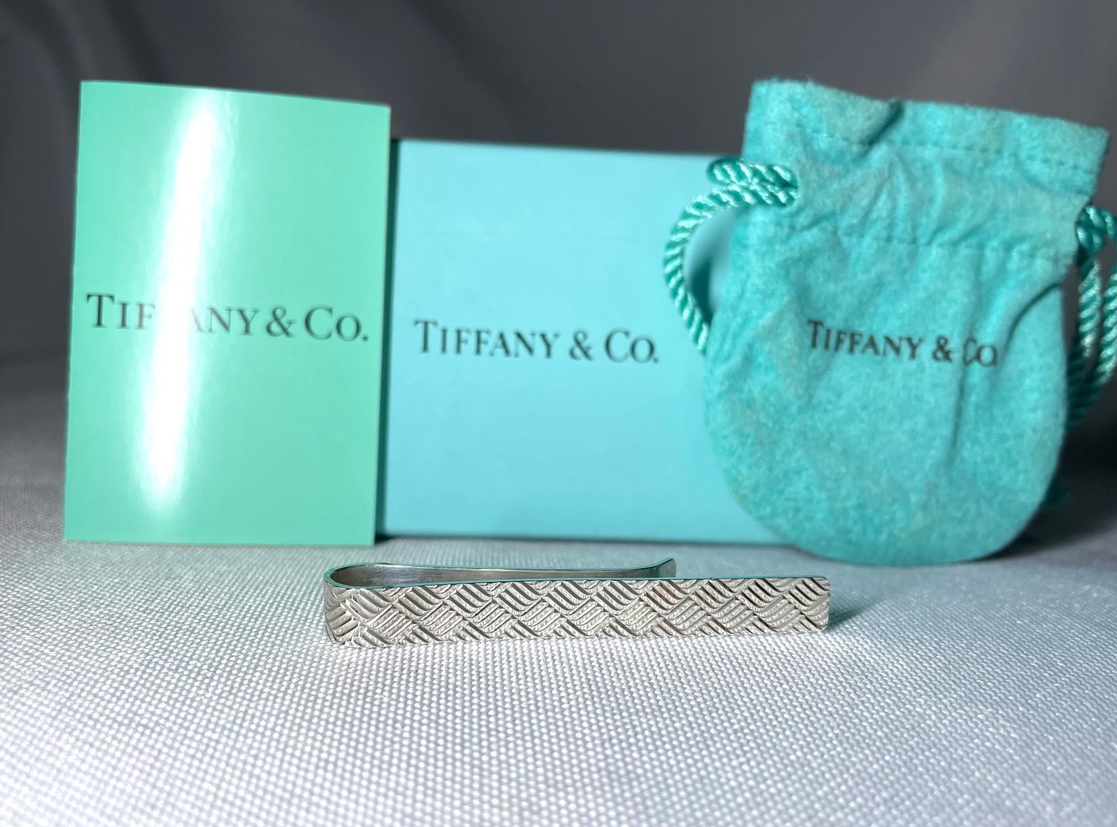 TIFFANY ティファニー チェックライン ヴィンテージ スターリング