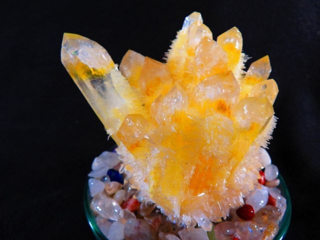 絶品☆超美しい☆浄化済み☆ブラジル産☆ 天然水晶宝石☆シトリン