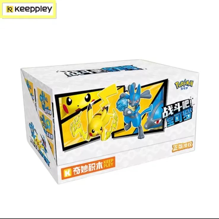 Keeppley 箱売り ポケモン ブロック フィギュア プラモデル 6体セット