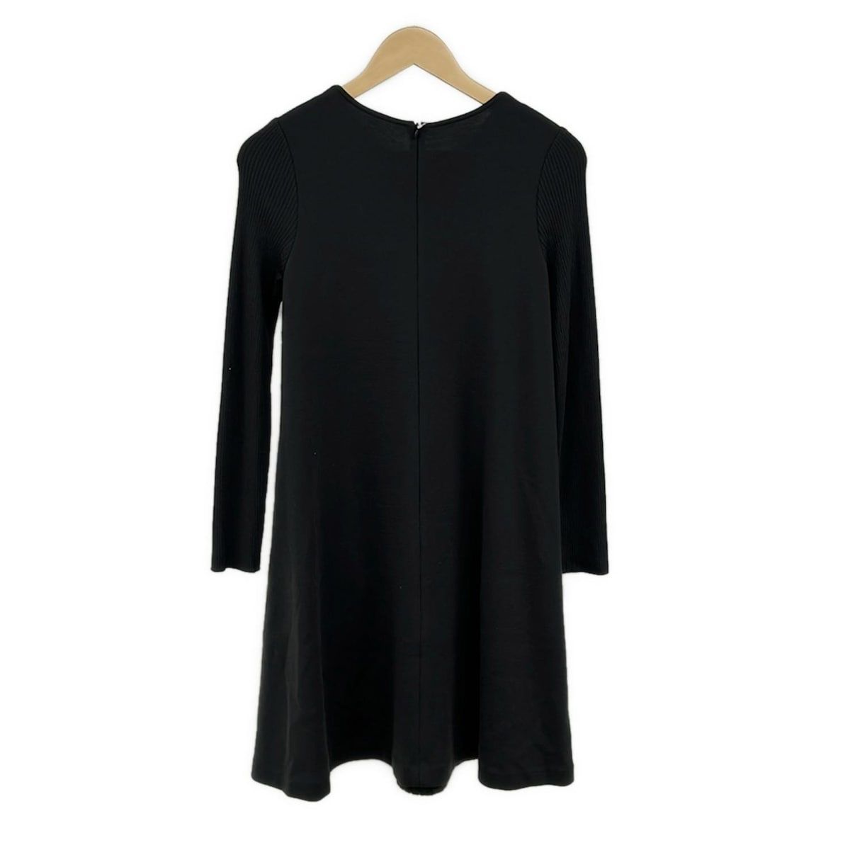 FOXEY フォクシー ワンピース サイズ38 M レディース - 36417 ダークグレー クルーネック|長袖|ひざ丈