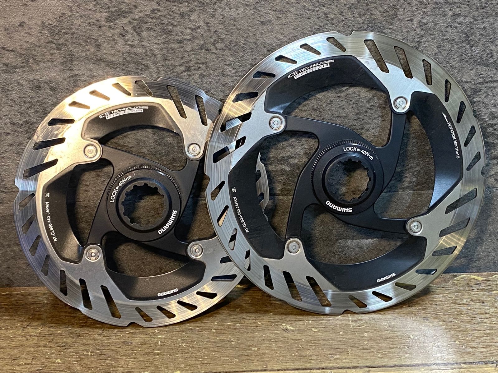RT-MT900 ディスクブレーキローター140mm＆160mm未使用セット シマノ 