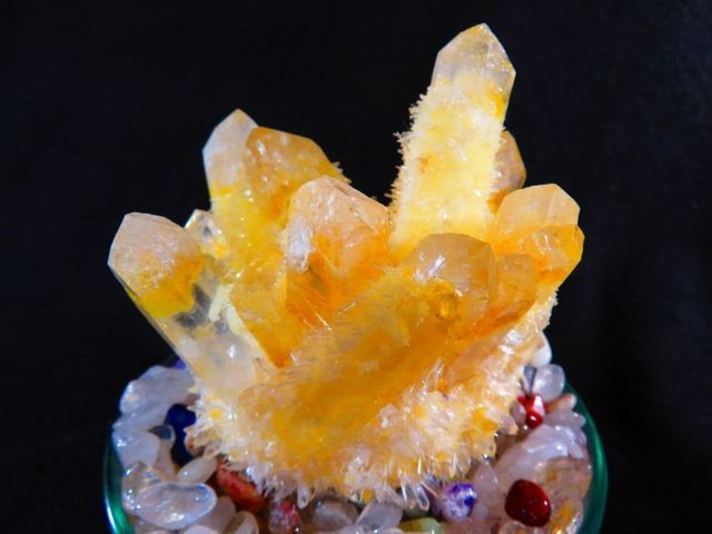 絶品☆超美しい☆浄化済み☆ブラジル産☆ 天然水晶宝石☆シトリン