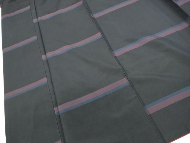 平和屋着物□上質な紬 横段文 正絹 逸品 DABA9384qa - メルカリ