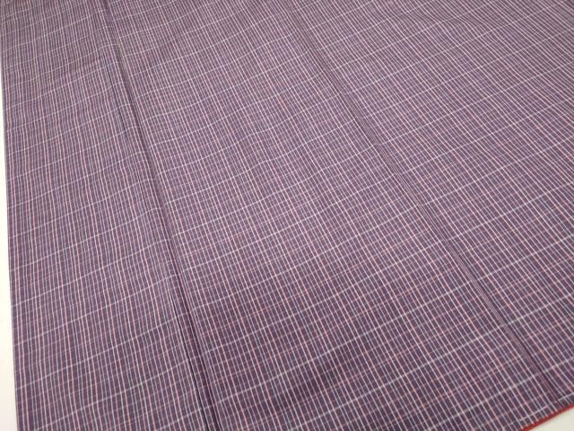 平和屋着物□上質な紬 格子 正絹 逸品 DABA9386qa - メルカリ