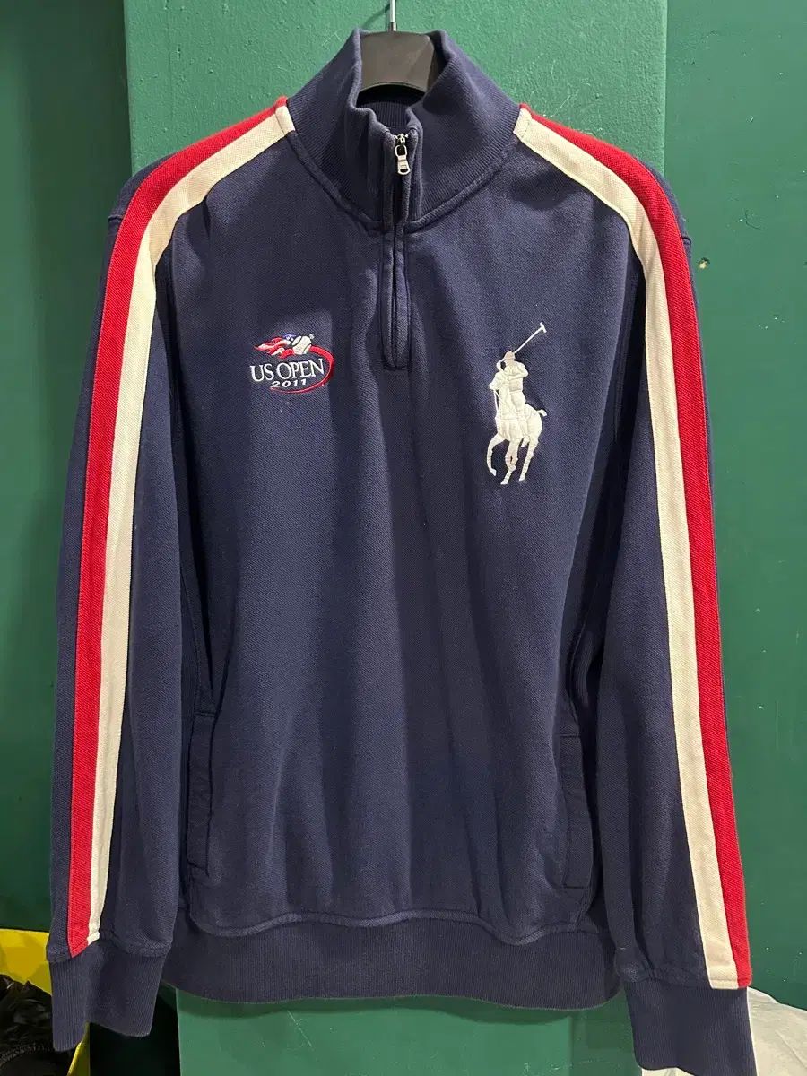 POLO RALPH LAUREN USオープン ハーフジップアップニット