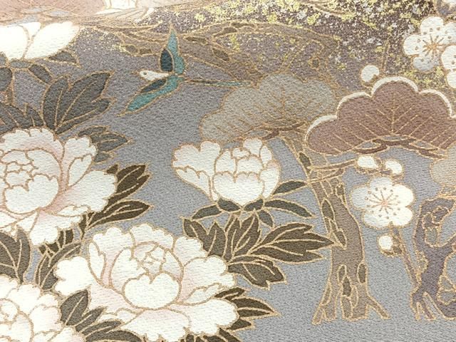 平和屋着物□豪華色留袖 作家物 風景文 金彩 正絹 逸品 CABB8588xi