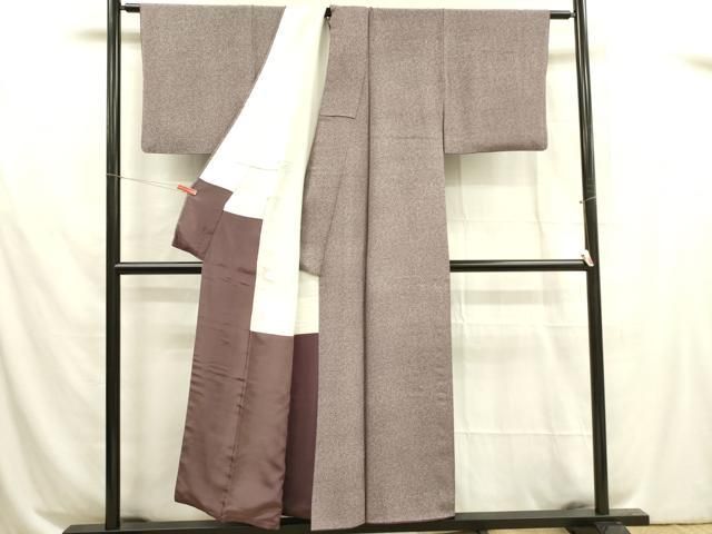 平和屋着物□伝統工芸士 廣瀬雄望 江戸小紋 文字文 正絹 逸品