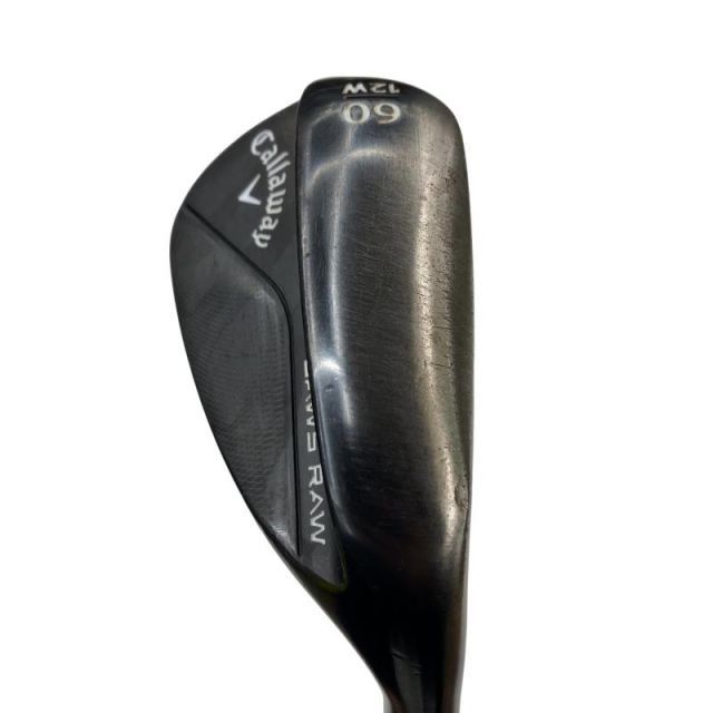 中古】 キャロウェイ JAWS RAW ブラック 60°/12°W ウェッジ WG Dynamic