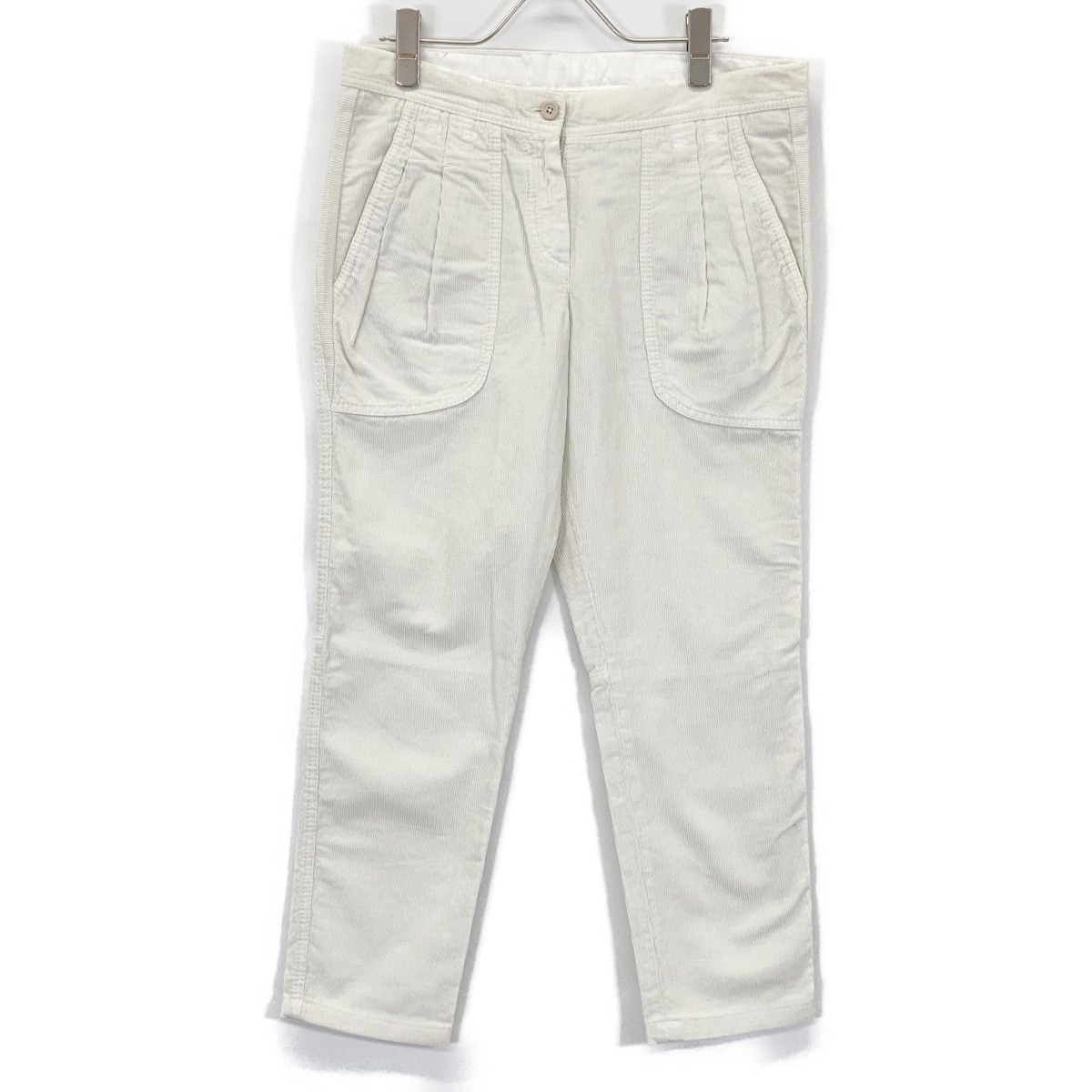 BRUNELLO CUCINELLI ブルネロクチネリ ﾎﾜｲﾄ ｺｰﾃﾞｭﾛｲ ﾊﾟﾝﾂ 38 - メルカリ