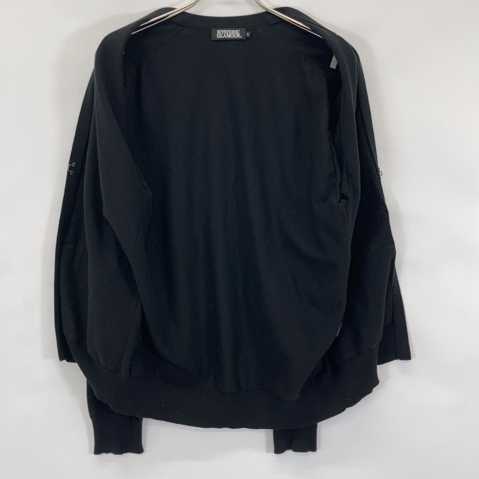 HYSTERIC GLAMOUR ヒステリックグラマー 02182ND02 ﾌﾞﾗｯｸ ZIPPER