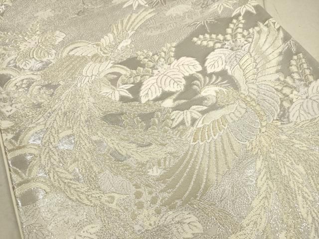 平和屋着物●六通柄袋帯　駒刺繍　鬘帯鳳凰花松文　金銀糸　正絹　逸品　DAAR0774fe 平和屋着物◎六通柄袋帯 鳳凰花文 金銀糸 正絹 逸品 DABA8169xg - メルカリ