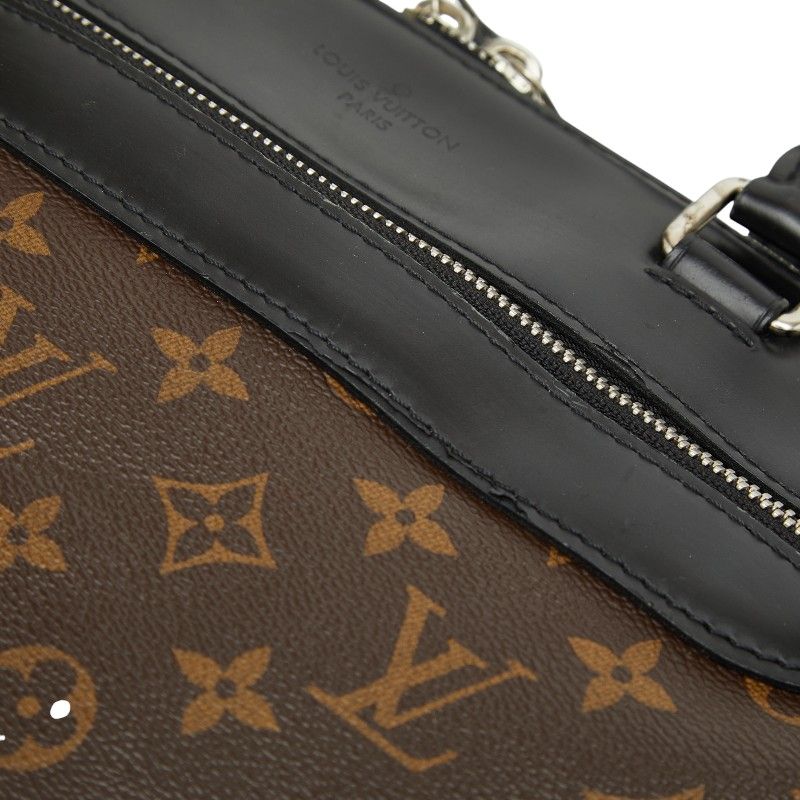 極美品 ルイヴィトン モノグラム マカサー ポルトドキュマン M54019 ルイ ヴィトン モノグラム マカサー ポルト ドキュマン ジュールNM