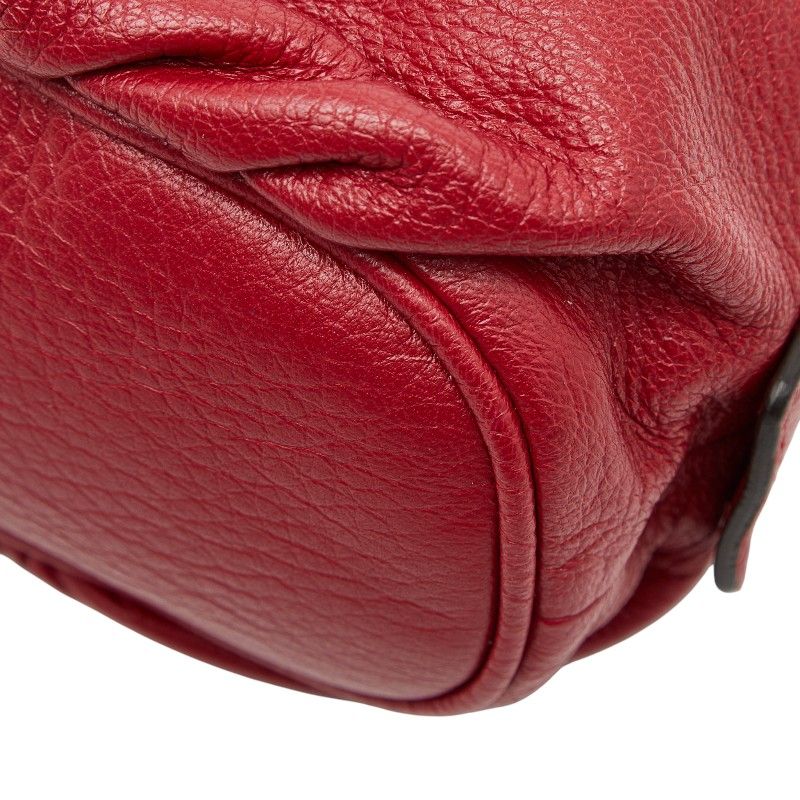 グッチ バンブー コスメポーチ アクセサリーポーチ 246175 レッド