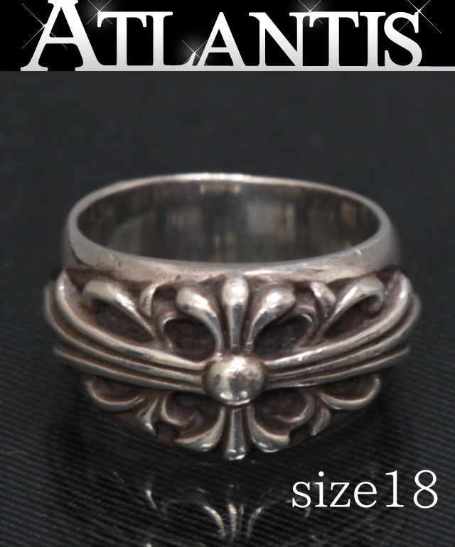 CHROME HEARTS 銀座店 クロムハーツ フローラルクロス リング 指輪
