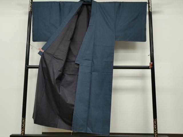 平和屋着物○男性 本場大島紬 アンサンブル 100亀甲 総詰め 正絹 逸品