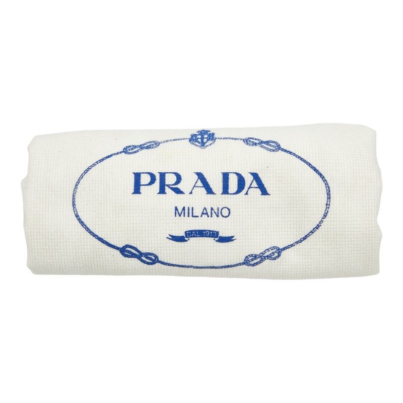 プラダ 三角ロゴプレート ボディバッグ ウエストバッグ ブラック