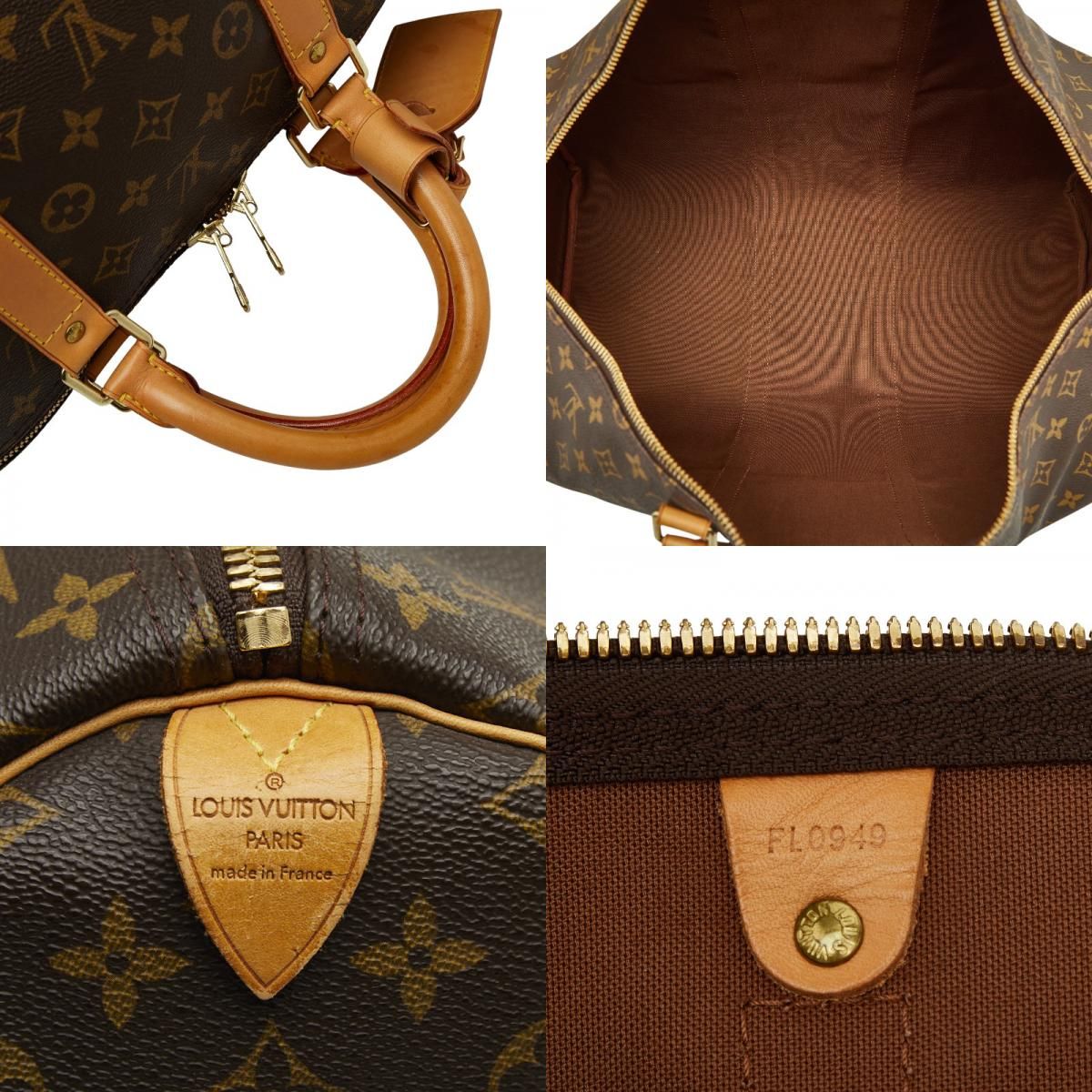 ルイ ヴィトン モノグラム キーポル55 ボストンバッグ トラベルバッグ