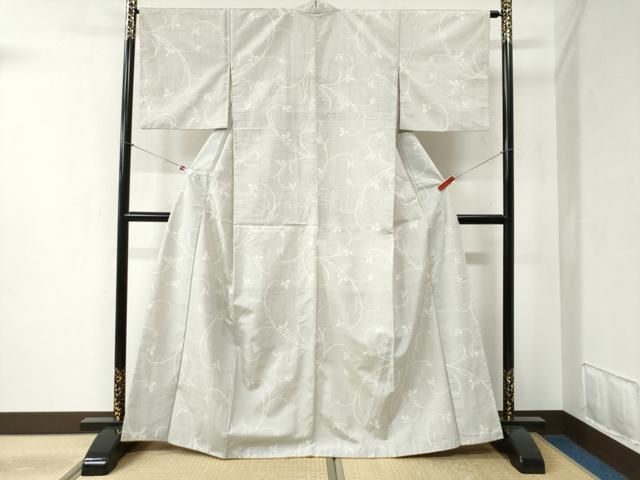 平和屋着物○本場大島紬 薩摩結城 枝葉文 正絹 逸品 CABB4552yc - メルカリ