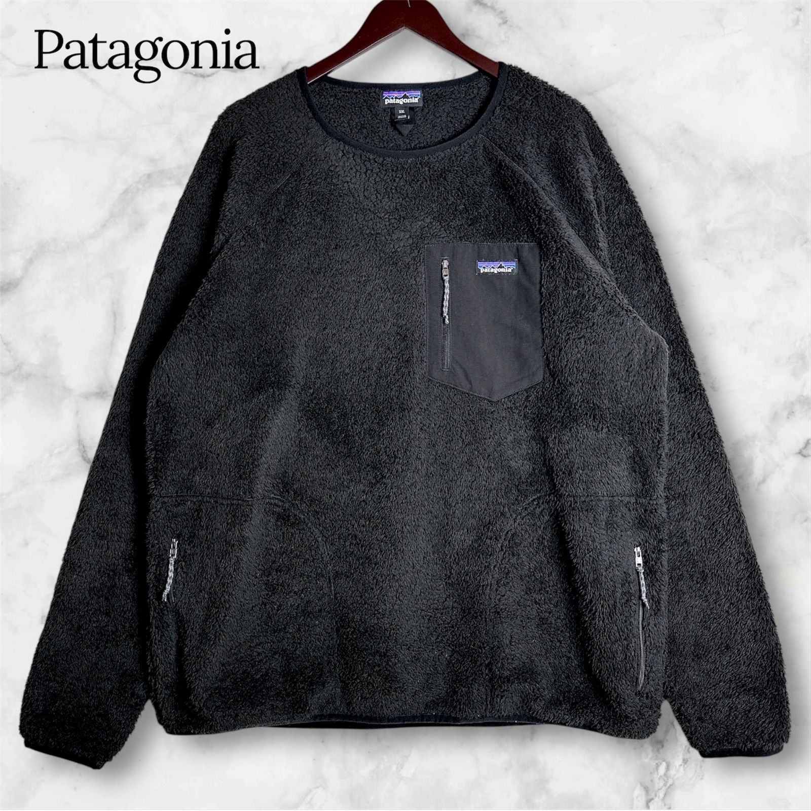 【patagonia】パタゴニア ロスガトスクルー ブラック フリース M patagonia パタゴニア ／ メンズ・ロス・ガトス・クルー | 旅道具と人