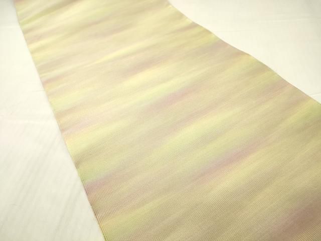 平和屋着物○爪掻き本綴れ 八寸名古屋帯 霞文 正絹 逸品 DABA4380az