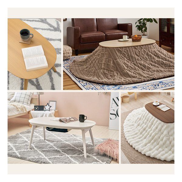 萩原 ハギハラ カジュアルコタツ 折脚 カルミナ 折りたたみ/天板サイズ