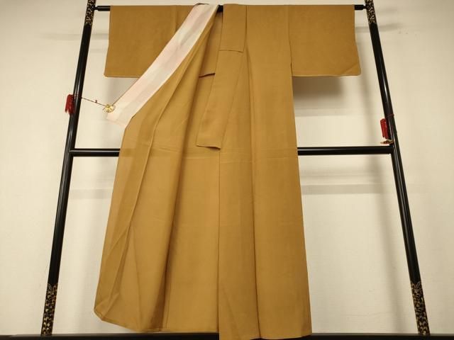 平和屋着物＊夏物 色無地 絽 狐色 正絹 逸品 AABF1620jd - メルカリ