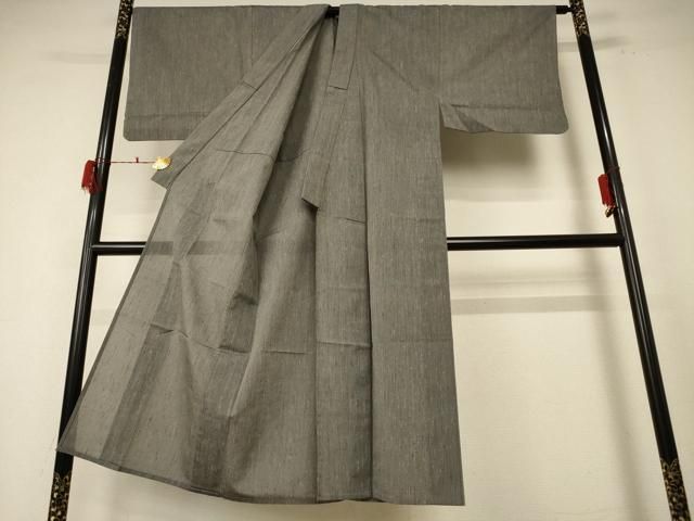 平和屋着物＊夏物 男性 紗紬 縞 正絹 逸品 AABF1629jd - メルカリ