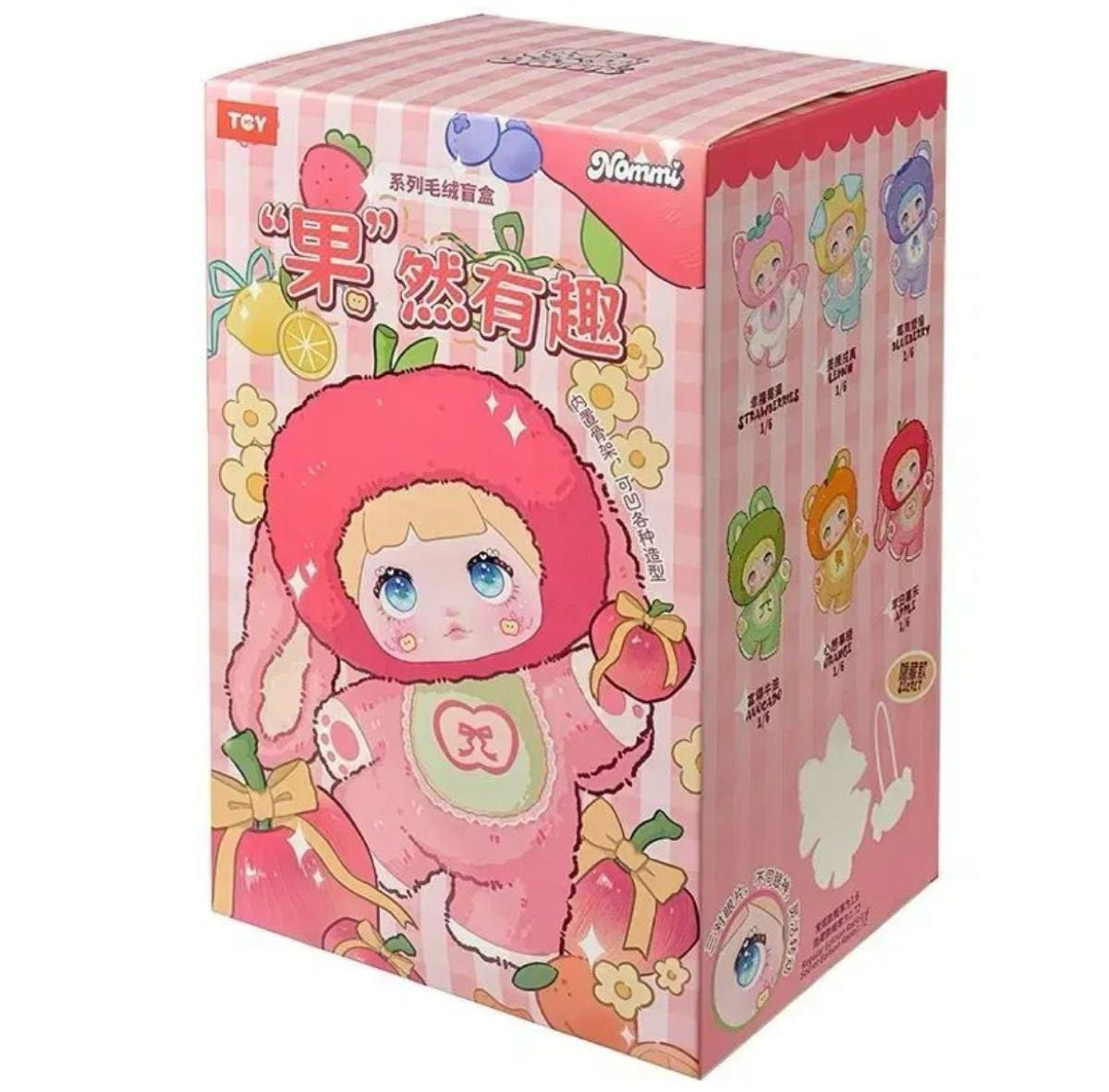 TOP TOY × Nommi フルーツたのしい シリーズ ぬいぐるみ【1ピース