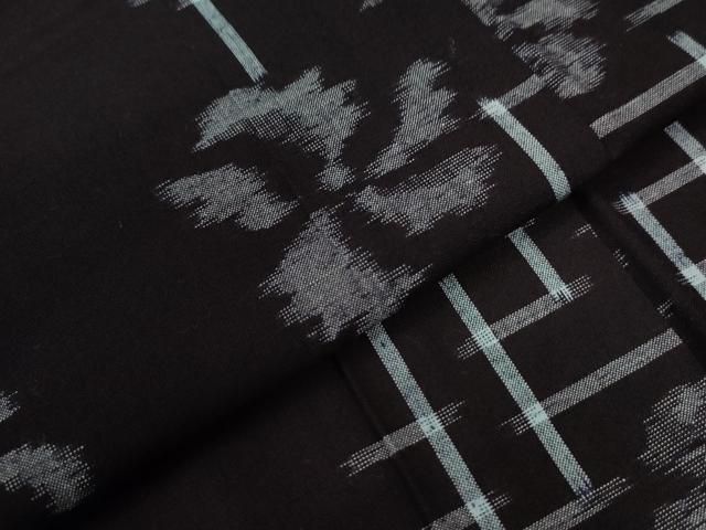 平和屋着物○久留米絣 単衣 舞花文 綿 逸品 CABB4652yc - メルカリ