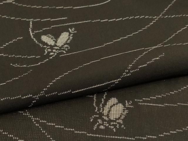 平和屋着物＊夏物 本場大島紬 夏大島 夏虫 正絹 逸品 AABF1661jd