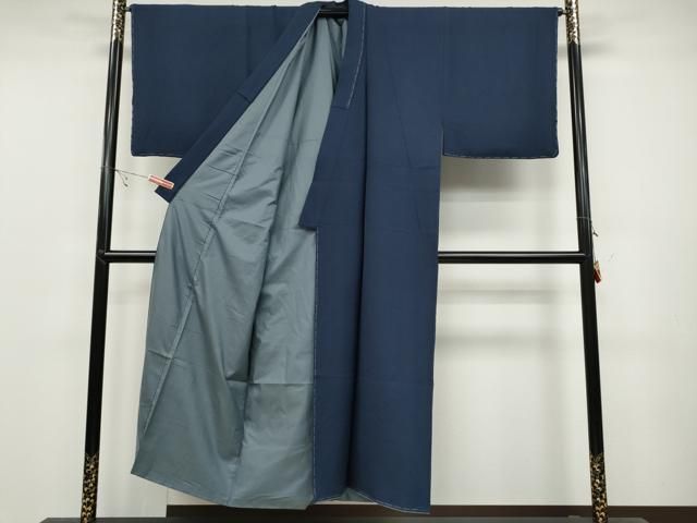 平和屋着物○京加賀友禅 百貫達雄監修 男性 色無地 百貫百選 草花地紋