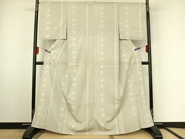 平和屋着物▽本塩沢 単衣 花間道 正絹 逸品 AABF2740jh - メルカリ