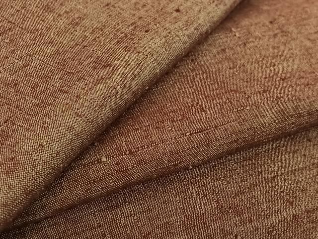 平和屋着物▽上質な紬 単衣 霞文 高島屋扱い 正絹 逸品 AABF2745jh