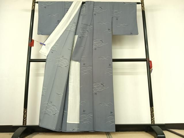 平和屋着物▽小紋　単衣　麻の葉文様　勝虫　さんび謹製　洗える着物　未使用　AABC0513fy 平和屋着物▽上質な小紋 単衣 芝文 勝虫 正絹 逸品 AABF3785jh - メルカリ