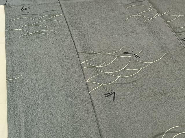 平和屋着物▽上質な小紋 単衣 芝文 勝虫 正絹 逸品 AABF3785jh - メルカリ