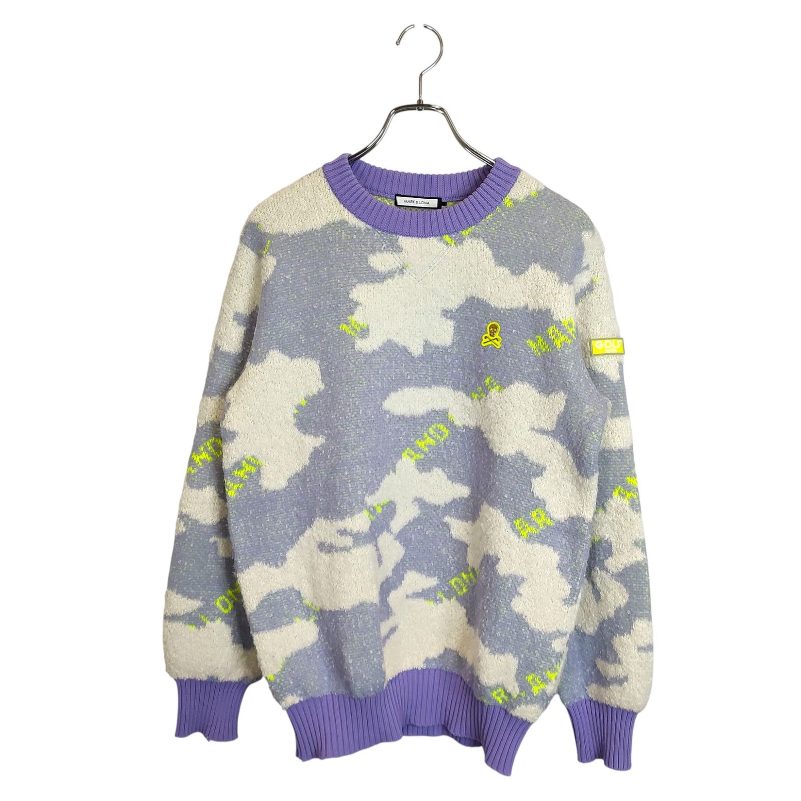 MARK&LONA マークアンドロナ ゴルフ 21AW Skywalker Crew Sweater