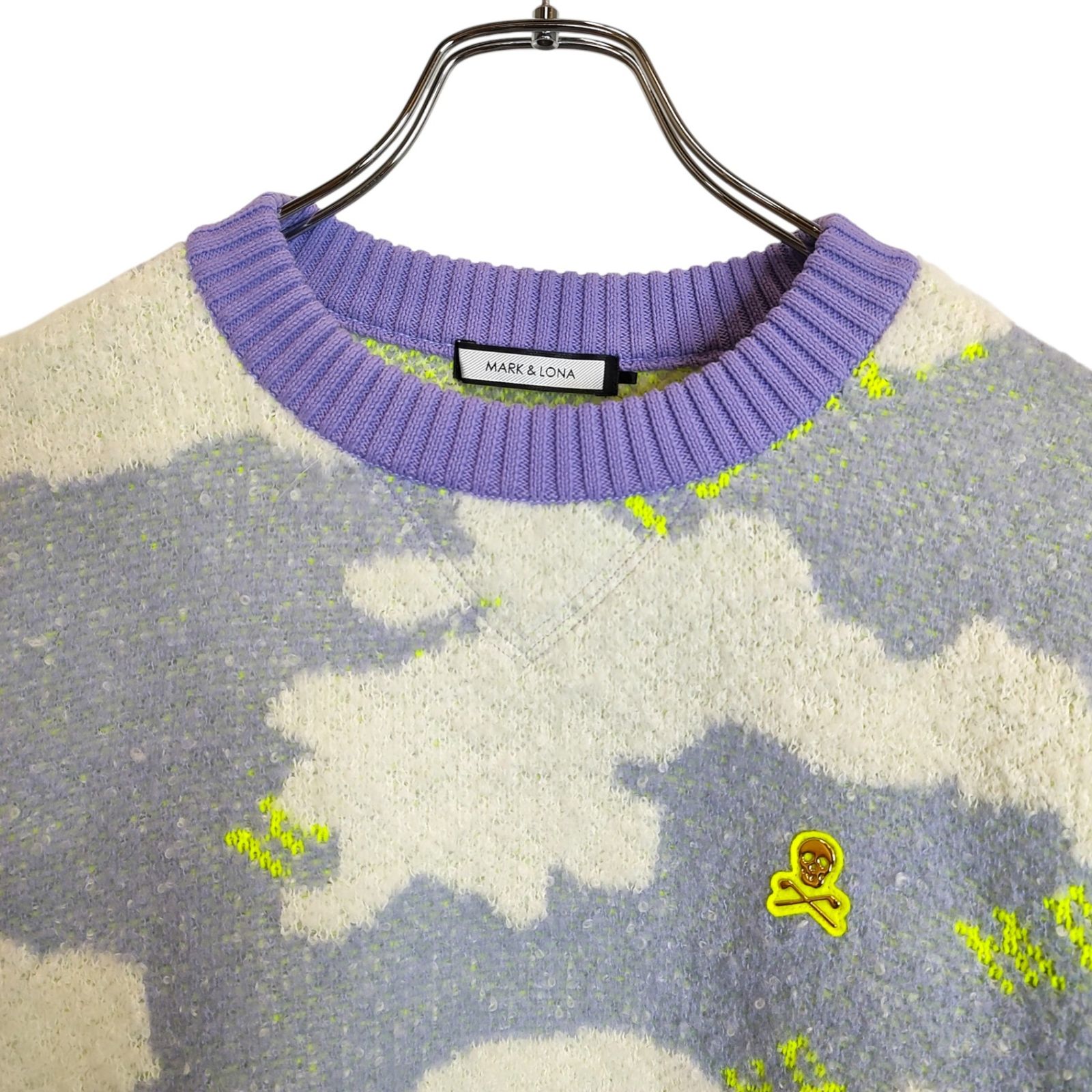 MARK&LONA マークアンドロナ ゴルフ 21AW Skywalker Crew Sweater