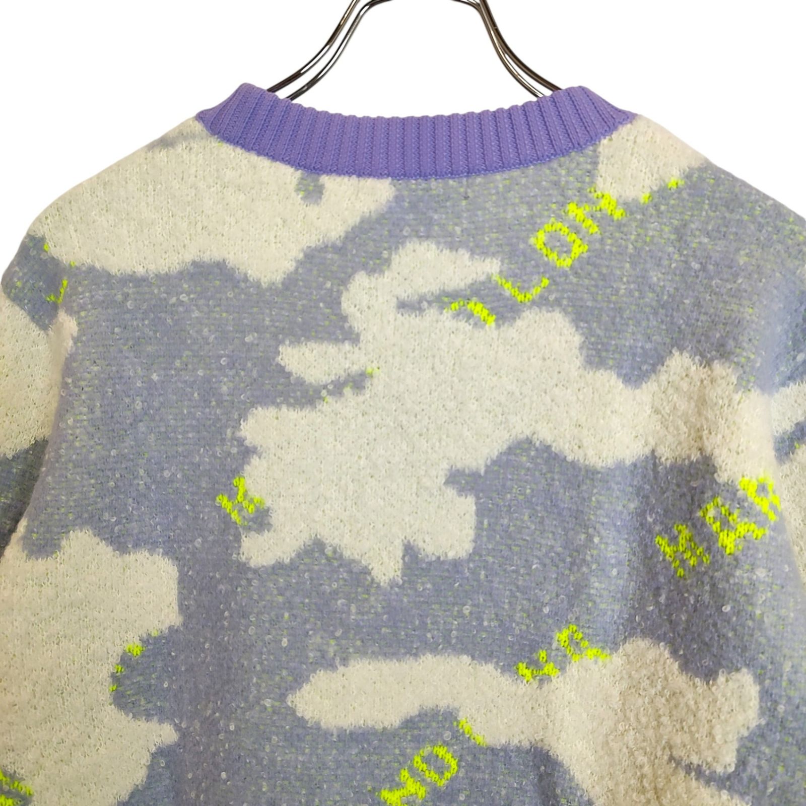 美品 マークアンドロナ Skywalker Crew Sweater ニット MARK&LONA マークアンドロナ ゴルフ 21AW Skywalker Crew Sweater