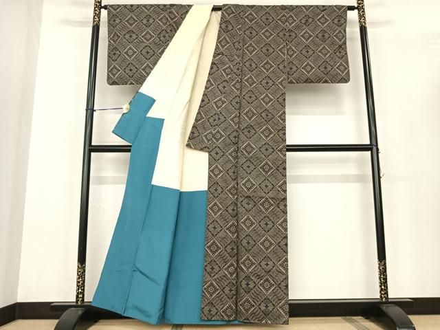 平和屋着物○本場大島紬 龍郷絣 正絹 逸品 AABF0557fy - メルカリ