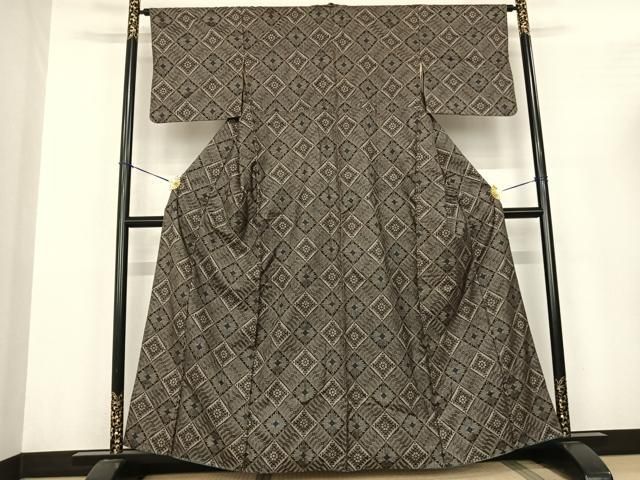 平和屋着物○本場大島紬 龍郷絣 正絹 逸品 AABF0557fy - メルカリ