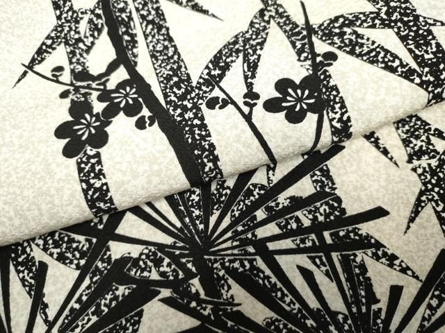 平和屋着物○伝統工芸士 水谷滉 訪問着 松竹梅文 正絹 逸品 AABF4209cs