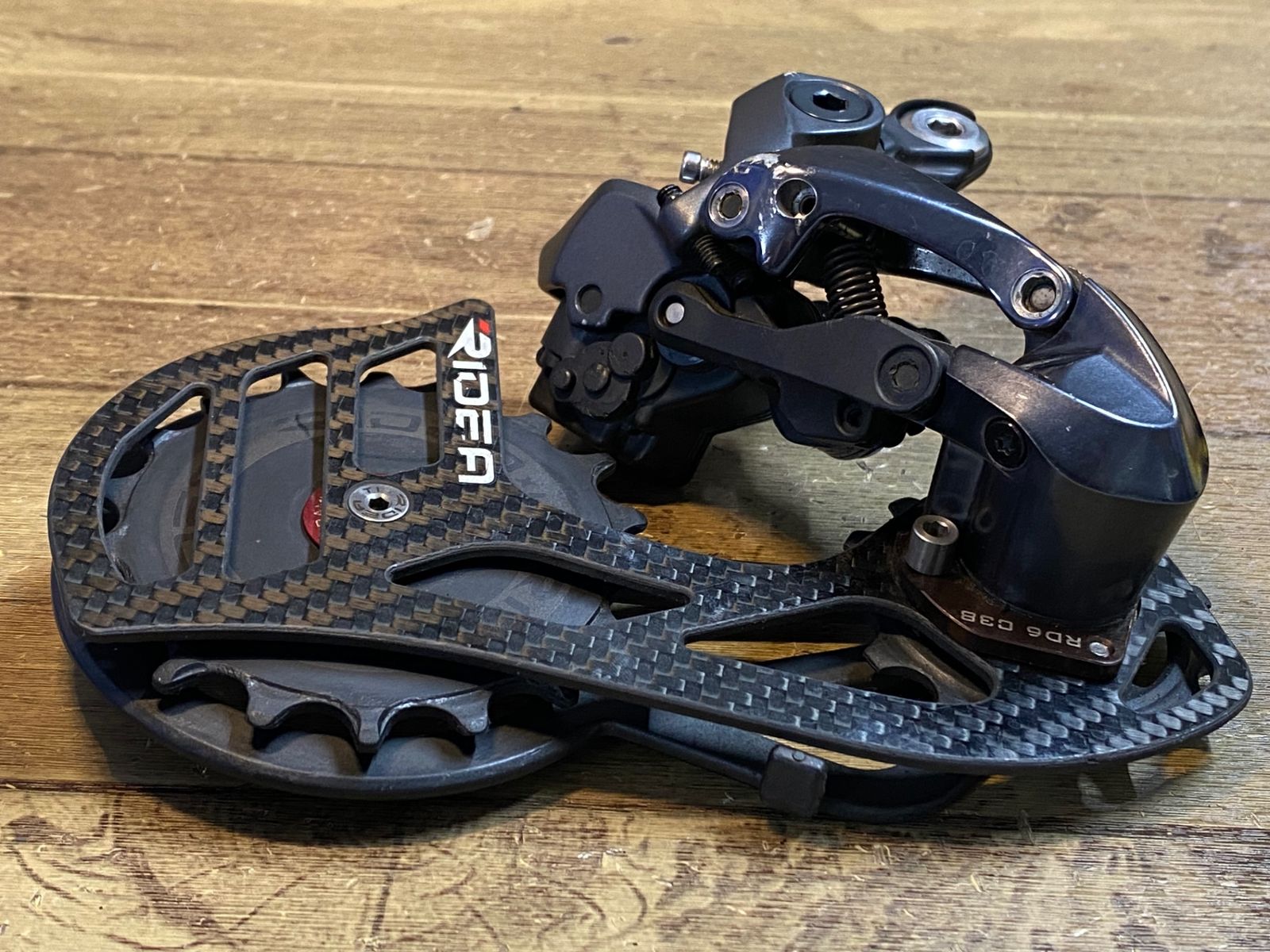 【美品】ビッグプーリー付き＆アルテグラ Di2 リアディレイラー JO388 シマノ SHIMANO ULTEGRA アルテグラDi2 RD-R8050 リア