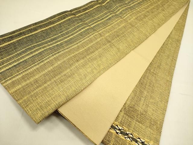 平和屋着物○ひなや工房 くむ・あむ・おる 伊豆蔵明彦 組織 太鼓柄袋帯