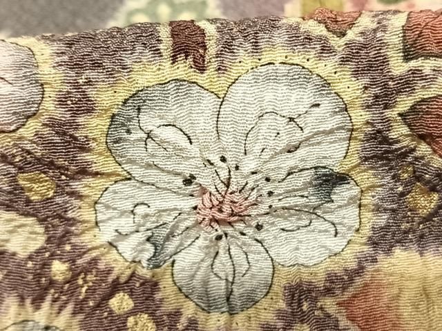 平和屋着物○訪問着 作家物 絞り 辻が花 暈し染め 金彩 健勝苑扱い