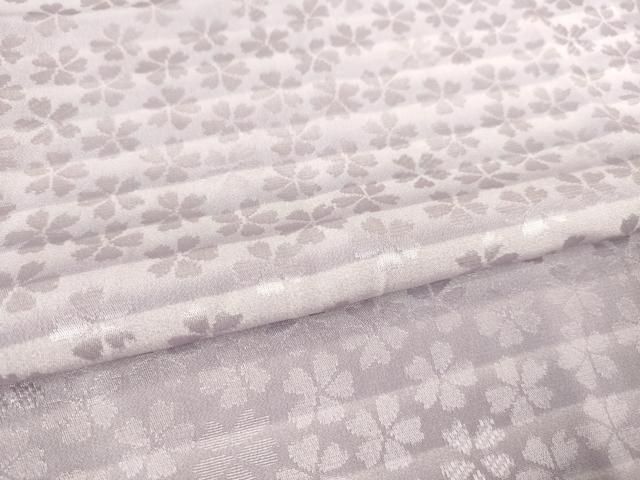 平和屋着物○長襦袢 無双仕立て 舞桜地紋 正絹 逸品 AABF3926ck - メルカリ